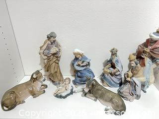 MaxSold Auction: Vintage 1980&#39;s Lladro Nativity Scene with Jesus, Joseph, Mary, Three Kings and More - Oak Park (California, USA) PARTNER MANAGED Estate Sale Online Auction - Pesto Way
