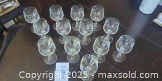 MaxSold Auction: Set of 13 wine glasses - Ottawa (Ontario, Canada) SELLER MANAGED Downsizing Online Auction - Half Moon Bay