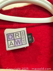 MaxSold Auction: 2 Vintage Coats - Red Wool mix; Fen-nelli (The Bay) Reversible Black/Leopard coat - North York (Ontario, Canada) SELLER MANAGED Downsizing Online Auction - Country Lane