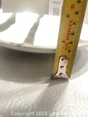 MaxSold Auction: Diane von Furstenberg Mashiko 10 in Platter set of 2 white black charcoal - North York (Ontario, Canada) SELLER MANAGED Downsizing Online Auction - Country Lane