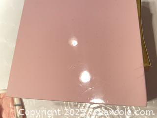 MaxSold Auction: Kate Spade pink trinket jewellery box w gold bow; Maggi B travel cosmetics organizer  - North York (Ontario, Canada) SELLER MANAGED Downsizing Online Auction - Country Lane