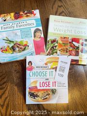 MaxSold Auction: Lot of 3 Rose Reisman Cookbooks - North York (Ontario, Canada) SELLER MANAGED Downsizing Online Auction - Country Lane