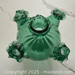 MaxSold Auction: 1920’s Venini Vittorio Zecchin teal glass vase - Hatboro (Pennsylvania, USA) PARTNER MANAGED Estate Sale Online Auction -  Jacksonville Road