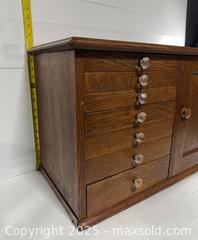 MaxSold Auction: Apothecary mini collector’s cabinet - Hatboro (Pennsylvania, USA) PARTNER MANAGED Estate Sale Online Auction -  Jacksonville Road