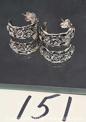 MaxSold Auction: Sterling 925 PZ Israel hoop earrings  - Hatboro (Pennsylvania, USA) PARTNER MANAGED Estate Sale Online Auction -  Jacksonville Road