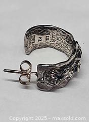 MaxSold Auction: Sterling 925 PZ Israel hoop earrings  - Hatboro (Pennsylvania, USA) PARTNER MANAGED Estate Sale Online Auction -  Jacksonville Road