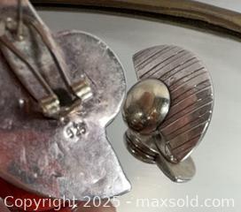 MaxSold Auction: Sterling silver necklace &#38; clip on earrings  - Hatboro (Pennsylvania, USA) PARTNER MANAGED Estate Sale Online Auction -  Jacksonville Road