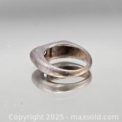 MaxSold Auction: Sterling Silver Two-Stone Ring with Black Onyx, Size 4.5 - Hatboro (Pennsylvania, USA) PARTNER MANAGED Estate Sale Online Auction -  Jacksonville Road