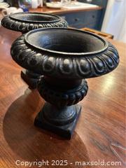 MaxSold Auction: Cast Iron Urns - Toronto (Ontario, Canada) SELLER MANAGED Downsizing Online Auction -  Oriole Parkway (CONDO)