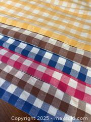 MaxSold Auction: Vintage Gingham Tablecloths - Toronto (Ontario, Canada) SELLER MANAGED Downsizing Online Auction -  Oriole Parkway (CONDO)