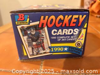 MaxSold Auction: 1990 complete set of Hockey cards - Easton (Pennsylvania, USA) SELLER MANAGED Downsizing Online Auction - South 12th Street