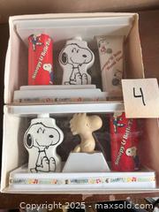 MaxSold Auction: 2 collectible Snoopy Bath sets - Easton (Pennsylvania, USA) SELLER MANAGED Downsizing Online Auction - South 12th Street