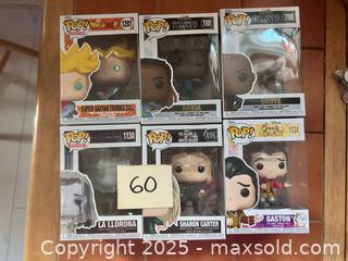 MaxSold Auction: 6 NEW- Pop Figures - Easton (Pennsylvania, USA) SELLER MANAGED Downsizing Online Auction - South 12th Street