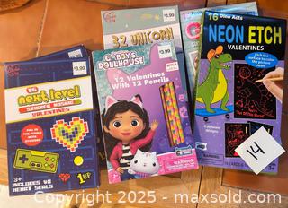 MaxSold Auction: 6 packs of valentines - Easton (Pennsylvania, USA) SELLER MANAGED Downsizing Online Auction - South 12th Street
