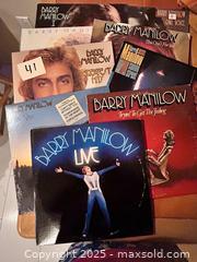 MaxSold Auction: Barry Manillow Records (9) - Easton (Pennsylvania, USA) SELLER MANAGED Downsizing Online Auction - South 12th Street