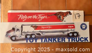 MaxSold Auction: Exxon Toy Tanker Truck - New in box - Easton (Pennsylvania, USA) SELLER MANAGED Downsizing Online Auction - South 12th Street