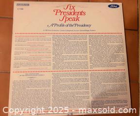 MaxSold Auction: Insights on the Presidency - Easton (Pennsylvania, USA) SELLER MANAGED Downsizing Online Auction - South 12th Street