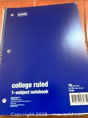 MaxSold Auction: New 3 peice polka dot computer case and notebook/paper - Easton (Pennsylvania, USA) SELLER MANAGED Downsizing Online Auction - South 12th Street