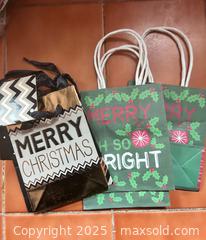 MaxSold Auction: New Christmas bags  - Easton (Pennsylvania, USA) SELLER MANAGED Downsizing Online Auction - South 12th Street