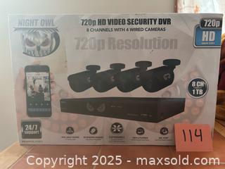 MaxSold Auction: Night Owl security camera  - Easton (Pennsylvania, USA) SELLER MANAGED Downsizing Online Auction - South 12th Street