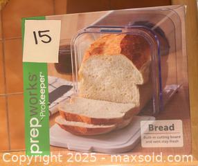 MaxSold Auction: Prepworks prokeeper bread box - Easton (Pennsylvania, USA) SELLER MANAGED Downsizing Online Auction - South 12th Street
