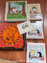 MaxSold Auction: snoopy wall plaques with book - Easton (Pennsylvania, USA) SELLER MANAGED Downsizing Online Auction - South 12th Street