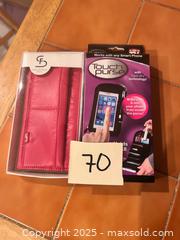 MaxSold Auction: Touch Purse with Hot pink Stella &#38; Fritz Wallet - Easton (Pennsylvania, USA) SELLER MANAGED Downsizing Online Auction - South 12th Street