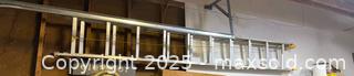 MaxSold Auction: Aluminum Two-Section Extension Ladder, ~18–24 ft - Windsor (Ontario, Canada) PARTNER MANAGED Downsizing Online Auction - Ashland Drive