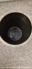 MaxSold Auction: Antique/Vintage Two-Tone Stoneware Crock  - Capacity: Marked with a clear blue &#34;2&#34;, indicating a 2-ga - Windsor (Ontario, Canada) PARTNER MANAGED Downsizing Online Auction - Ashland Drive