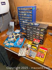 MaxSold Auction: Assorted Hardware Lot with Organizers &#38; Mixed Fasteners - Windsor (Ontario, Canada) PARTNER MANAGED Downsizing Online Auction - Ashland Drive