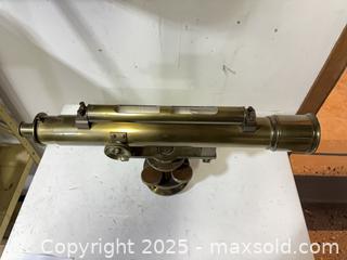 MaxSold Auction: Brass Surveyor&#39;s Optical Level with Adjustable Tribrach Base - Windsor (Ontario, Canada) PARTNER MANAGED Downsizing Online Auction - Ashland Drive