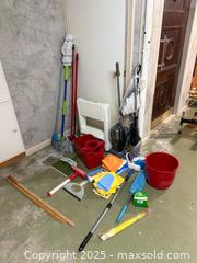 MaxSold Auction: Cleaning supplies lot with Shark vacuum &#38; steamer - Windsor (Ontario, Canada) PARTNER MANAGED Downsizing Online Auction - Ashland Drive