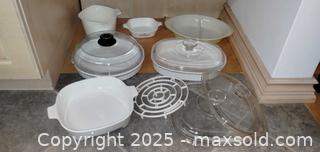 MaxSold Auction: CorningWare Blue Cornflower Baking Dish Lot (11 pieces) - Windsor (Ontario, Canada) PARTNER MANAGED Downsizing Online Auction - Ashland Drive