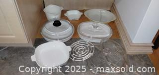 MaxSold Auction: CorningWare Blue Cornflower Baking Dish Lot (11 pieces) - Windsor (Ontario, Canada) PARTNER MANAGED Downsizing Online Auction - Ashland Drive