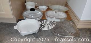 MaxSold Auction: CorningWare Blue Cornflower Baking Dish Lot (11 pieces) - Windsor (Ontario, Canada) PARTNER MANAGED Downsizing Online Auction - Ashland Drive