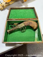 MaxSold Auction: Decorative 19th-Century Style Flintlock/Pepperbox Replica - Windsor (Ontario, Canada) PARTNER MANAGED Downsizing Online Auction - Ashland Drive