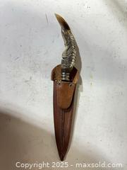 MaxSold Auction: Fixed-Blade Hunting/Collectible Cutter with 11.5in Blade - Windsor (Ontario, Canada) PARTNER MANAGED Downsizing Online Auction - Ashland Drive