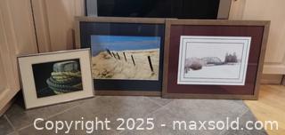 MaxSold Auction: Lot of 3 Framed Wall Art Prints — Landscapes &#38; Architecture - Windsor (Ontario, Canada) PARTNER MANAGED Downsizing Online Auction - Ashland Drive