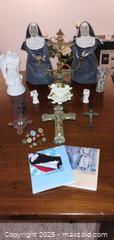 MaxSold Auction: Lot of Catholic Religious Devotional Items — Crucifix &#38; Figurines - Windsor (Ontario, Canada) PARTNER MANAGED Downsizing Online Auction - Ashland Drive