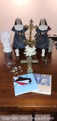 MaxSold Auction: Lot of Catholic Religious Devotional Items — Crucifix &#38; Figurines - Windsor (Ontario, Canada) PARTNER MANAGED Downsizing Online Auction - Ashland Drive