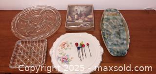 MaxSold Auction: Lot of Serving &#38; Entertaining Pieces - Mixed Ceramics, Porcelain, Glass - Windsor (Ontario, Canada) PARTNER MANAGED Downsizing Online Auction - Ashland Drive