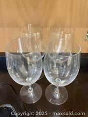 MaxSold Auction: Riedel Stemmed Red Wine Glasses, Set of 4 - Windsor (Ontario, Canada) PARTNER MANAGED Downsizing Online Auction - Ashland Drive