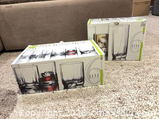 MaxSold Auction: Stylesetter Luna 12-Piece Clear Glass Tumbler Set - Windsor (Ontario, Canada) PARTNER MANAGED Downsizing Online Auction - Ashland Drive