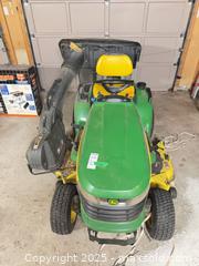 MaxSold Auction: John Deere X500 Multi-Terrain Riding Lawn Tractor - Vaughan (Ontario, Canada) Moving Online Auction - Woodland Acres Crescent