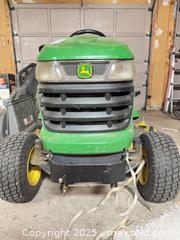 MaxSold Auction: John Deere X500 Multi-Terrain Riding Lawn Tractor - Vaughan (Ontario, Canada) Moving Online Auction - Woodland Acres Crescent