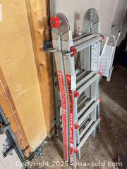 MaxSold Auction: Little Giant / American Titan AT117 Multi-Position Step Ladder with Platform D - Vaughan (Ontario, Canada) Moving Online Auction - Woodland Acres Crescent