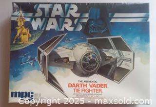 MaxSold Auction: 1978 STAR WARS NIB DARTH VADER MODEL KIT SEALED - Marlborough (Massachusetts, USA) PARTNER MANAGED Downsizing Online Auction - Farm Road