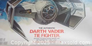 MaxSold Auction: 1978 STAR WARS NIB DARTH VADER MODEL KIT SEALED - Marlborough (Massachusetts, USA) PARTNER MANAGED Downsizing Online Auction - Farm Road