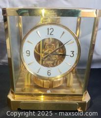 MaxSold Auction: ATMOS CLOCK Jaeger LeCoultre 528-8 Vintage Swiss 9&#34; H - Marlborough (Massachusetts, USA) PARTNER MANAGED Downsizing Online Auction - Farm Road