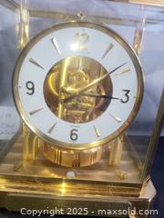 MaxSold Auction: ATMOS CLOCK Jaeger LeCoultre 528-8 Vintage Swiss 9&#34; H - Marlborough (Massachusetts, USA) PARTNER MANAGED Downsizing Online Auction - Farm Road